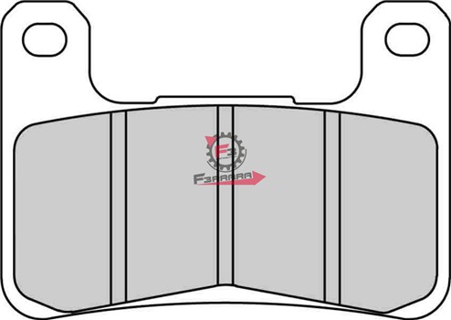 PASTIGLIE FRENO MOTO FD0362 (SR)