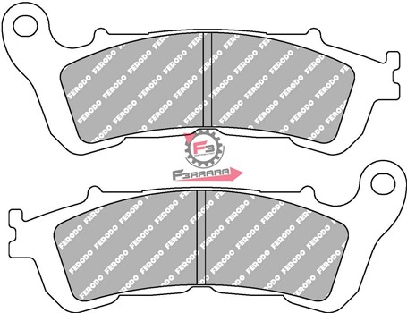 PASTIGLIE FRENO MOTO FD0385 (SR)