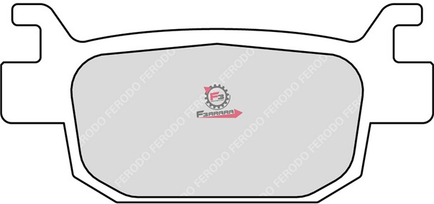PASTIGLIE FRENO MOTO FD0401 (SR)