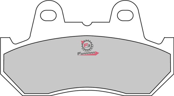 PASTIGLIE FRENO MOTO FD0054 (SR)