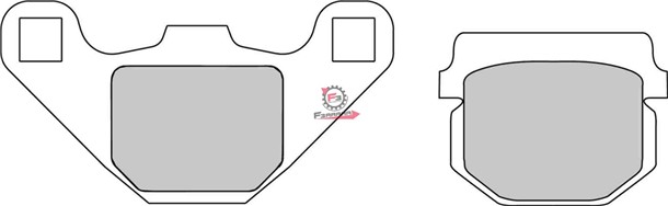 PASTIGLIE FRENO MOTO FD0085 (SR)