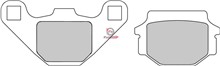 PASTIGLIE FRENO MOTO FD0073 (SR)