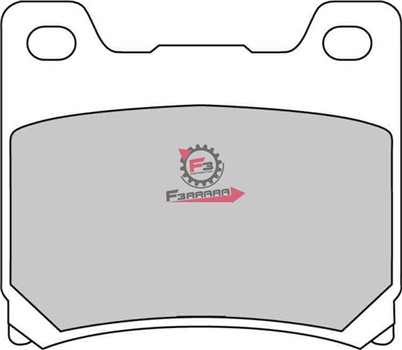 PASTIGLIE FRENO MOTO FD0068 (SR)