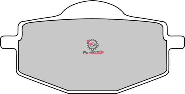 PASTIGLIE FRENO MOTO FD0124 (SR)