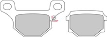 PASTIGLIE FRENO MOTO FD0077 (SR)