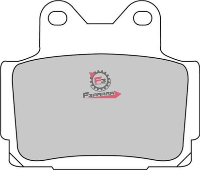 PASTIGLIE FRENO MOTO FD0082 (SR)