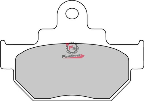 PASTIGLIE FRENO MOTO FD0092 (SR)
