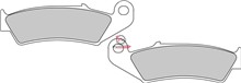 PASTIGLIE FRENO MOTO FD0120 (SR)