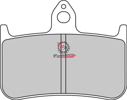 PASTIGLIE FRENO MOTO FD0131 (SR)