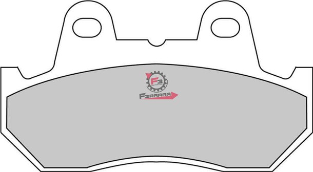 PASTIGLIE FRENO MOTO FD0058 (SR)