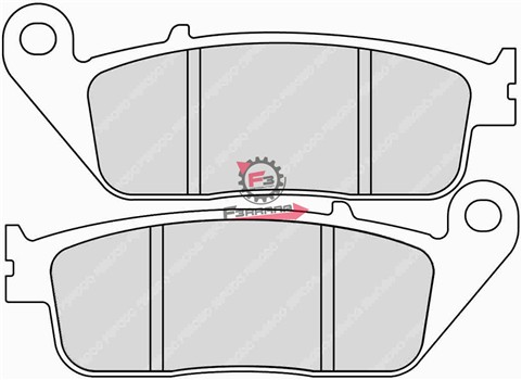 PASTIGLIE FRENO MOTO FD0132 (SR)