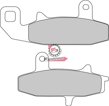 PASTIGLIE FRENO MOTO FD0140 (SR)