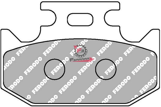 PASTIGLIE FRENO MOTO FD0144 (SR)