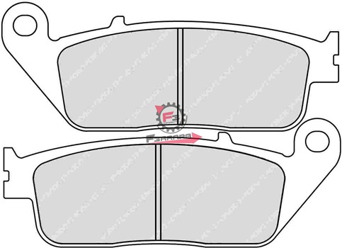 PASTIGLIE FRENO MOTO FD0130 (SR)