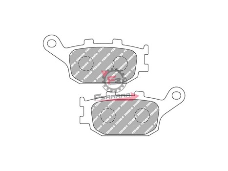 PASTIGLIE FRENO MOTO FD0172 (SR)