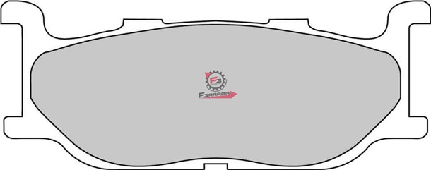 PASTIGLIE FRENO MOTO FD0183 (SR)