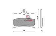 PASTIGLIE FRENO MOTO FD0125 (SR)