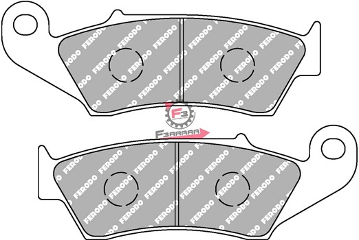 PASTIGLIE FRENO MOTO FD0193 (SR)