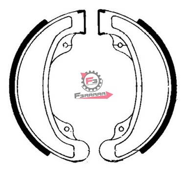 GANASCE FRENO HONDA VT 500 POST.(SR)