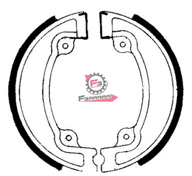 GANASCE FRENO HONDA CN 250 POST.(SR)
