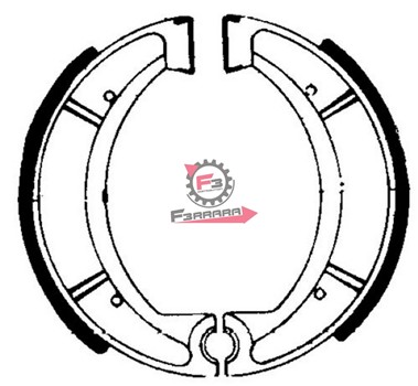 GANASCE FRENO YAMAHA XT GF1167 (SR)