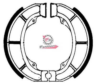 GANASCE POSTERIORE SUZUKI/DERBI (SR)
