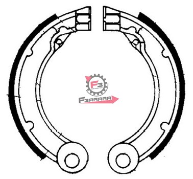GANASCE FRENO VESPA 125 63 POST.(SR)