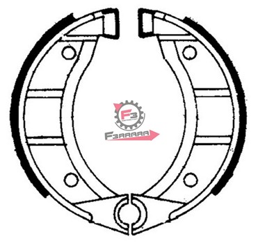 GANASCE FRENO CICLOMOTORE F90 (SR)