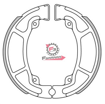 GANASCE FRENO HONDA @125 POST.(SR)