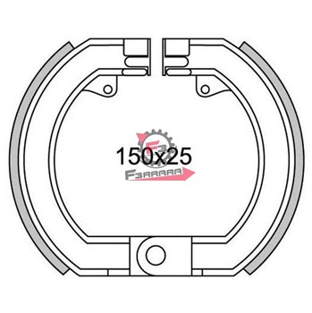 GANASCE FRENO VESPA SPRINT 150 (SR)