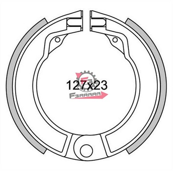 GANASCE FRENO VESPA 125/150 POST(SR)