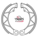 GANASCE FRENO LAMBRETTA 125/150 (SR)