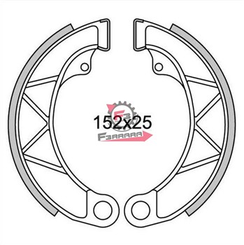 GANASCE FRENO LAMBRETTA 125/150 (SR)