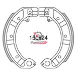 GANASCE FRENO VESPA PK-PX POST.(SR)