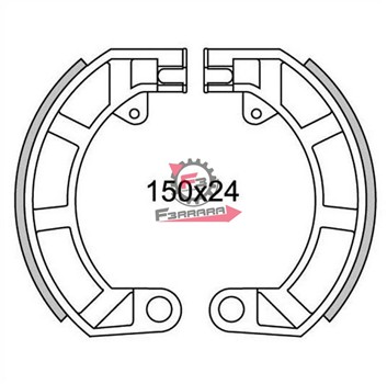 GANASCE FRENO VESPA 50 SP POST.(SR)