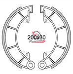 GANASCE FRENO GUZZI FALCO 500 (SR)