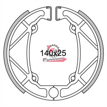 GANASCE FRENO GILERA RX125/150 (SR)