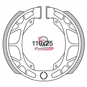 GANASCE FRENO APRILIA GF0255 (SR)