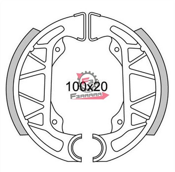 GANASCE FRENO ZIP SP 2SR POST.(SR)