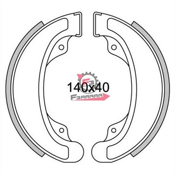 GANASCE FRENO MOTO GF1192 (SR)