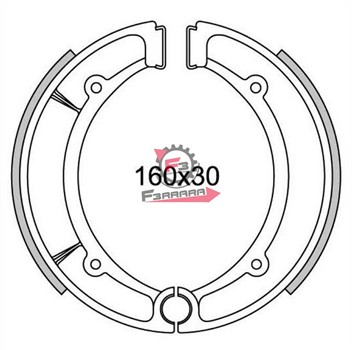 GANASCE FRENO MAJESTY 250 (SR)