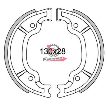 GANASCE FRENO MAJESTY 125 (SR)