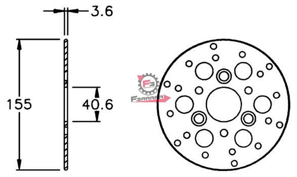 DISCO FRENO ANT. APRILIA AMICO 1SR