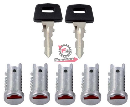 KIT SERRATURE VESPA PK 5 PEZZI