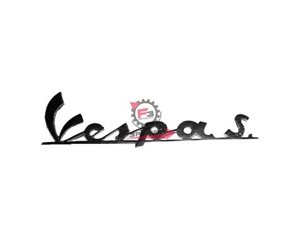 TARGHETTA -VESPA S- SPRINT ALLUMINIO