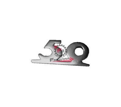 TARGHETTA VESPA -50- LUCIDA 2 POLI
