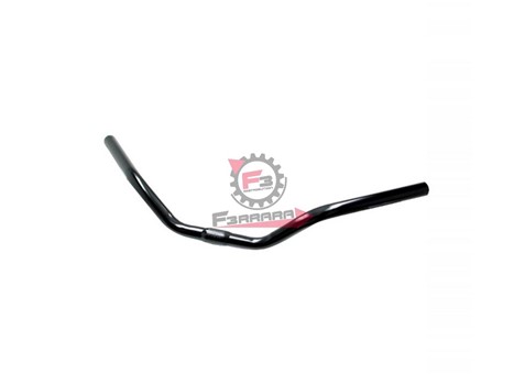 MANUBRIO CTB L.620 NERO ACCIAIO