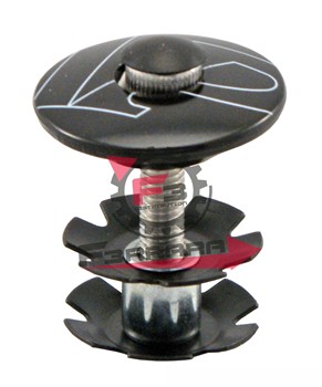 TIRANTE STERZO 1/8 ALLUMINIO NERO