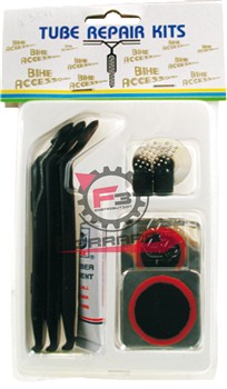 KIT RIPARAZIONE BICI + LEVAGOMME
