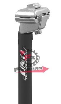 CANOTTO SELLA 31,6 X 400 ALLUM.NERO